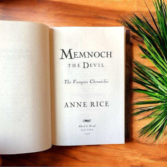 Memnoch the Devil by Anne Rice - First Edition (1995) - The Vampire Chronicles - Picture 6 of 10